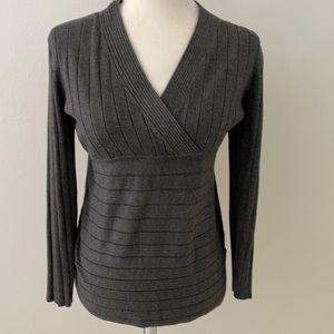 Style & Co Long Sleeve Light Weight, Charcoal Sweater